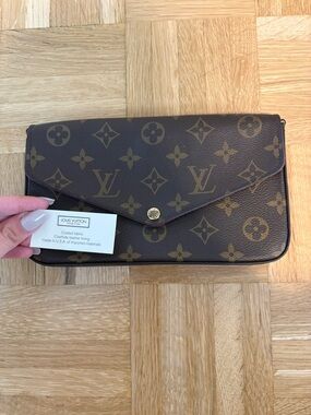 Louis Vuitton Monogram Canvas Phoctette Félicie Bag in Brown